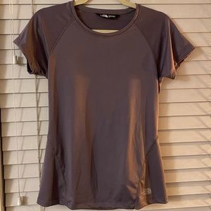 Women’s small North Face Tee purple gray